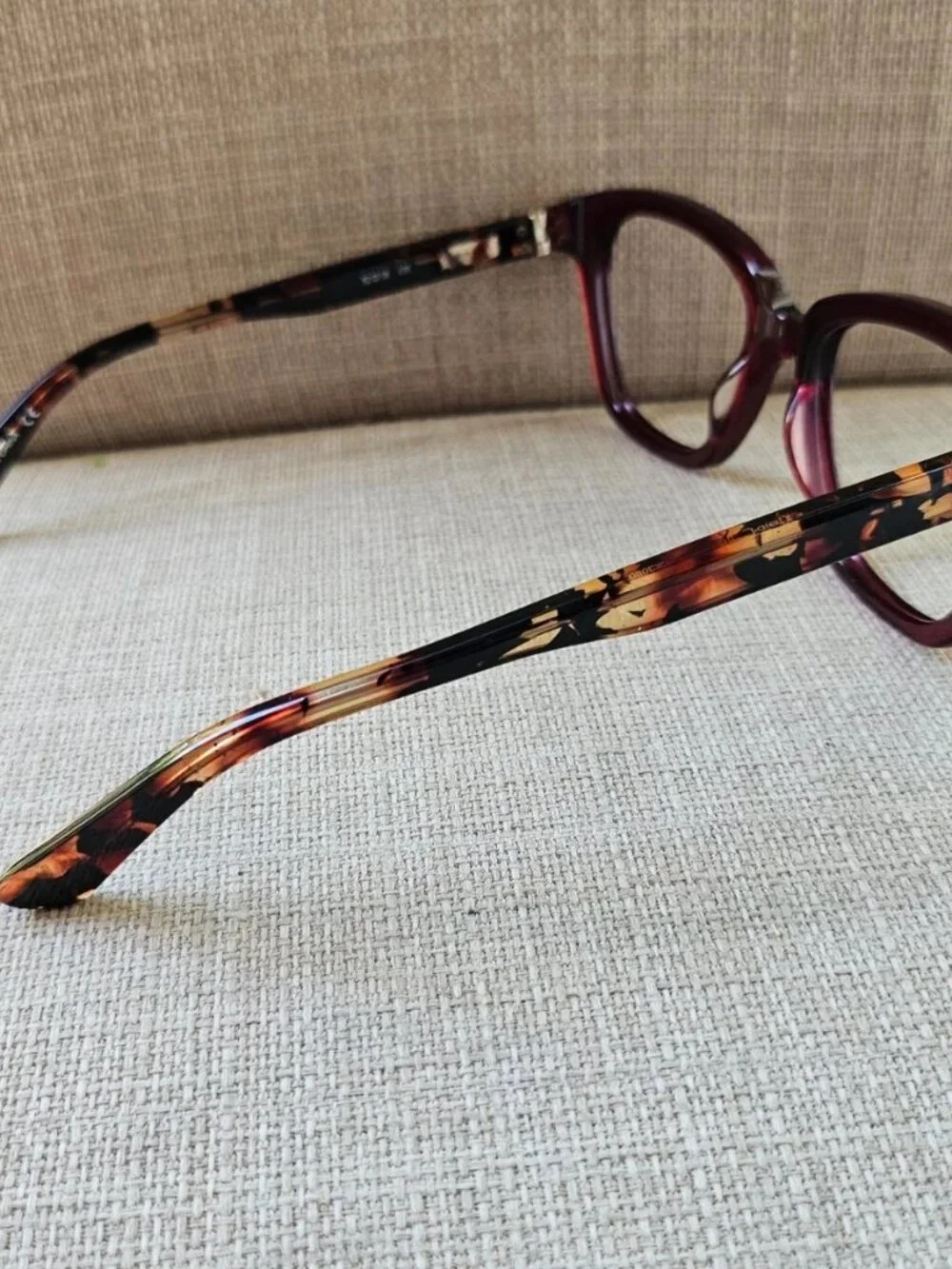 Calvin Klein Collection Eyeglasses Frame Burgundy Eyewear CK7989 Unisex Glasses